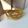 Spiral chunky Bangle5