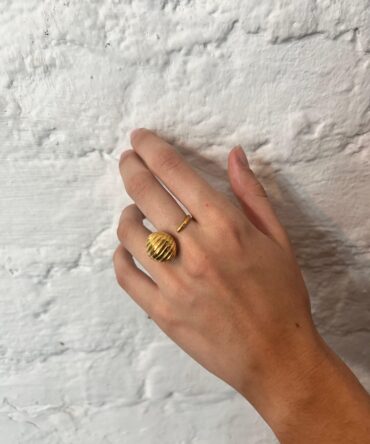 Sea wave Ring