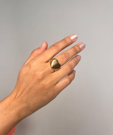 Chunky Heart Ring