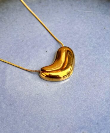 Abstract Heart Necklace