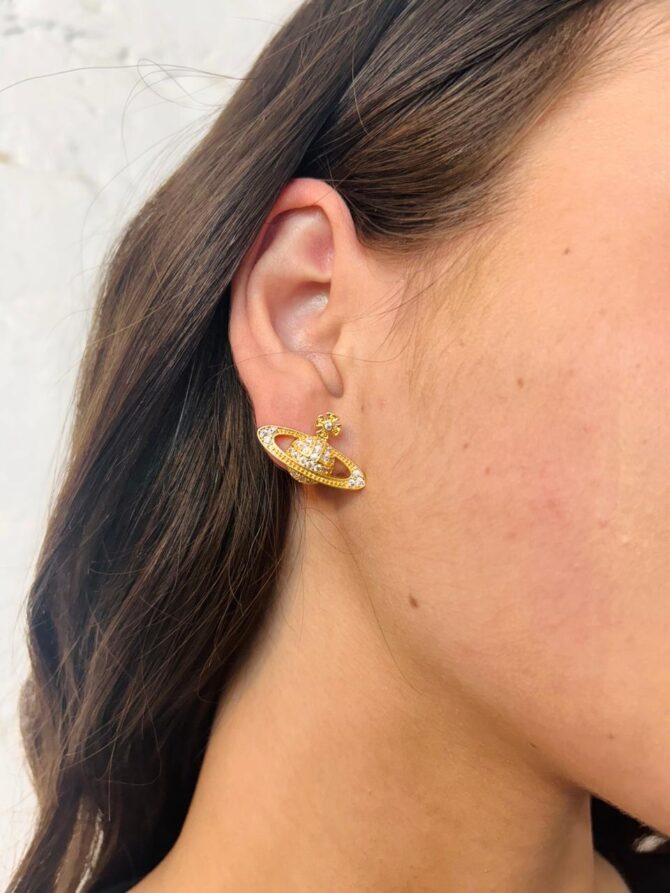 Planet earrings