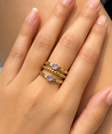 Lavender Gemstone Ring