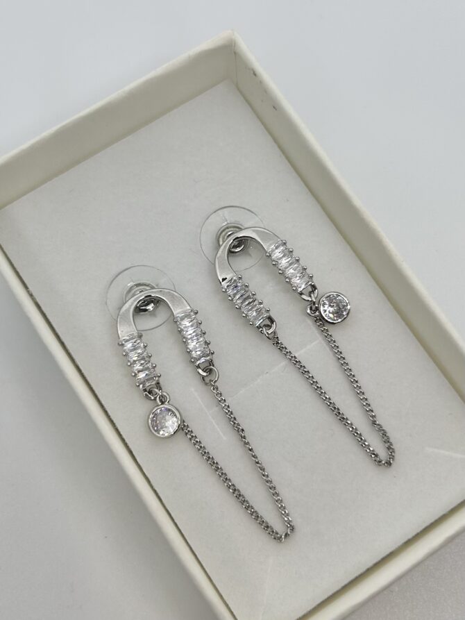 Dangle Divas Earrings (In Silver)