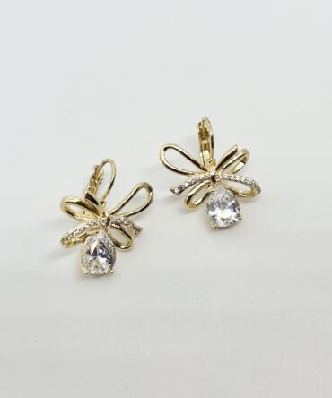 Whimsy Wings Earrings (In Gold)