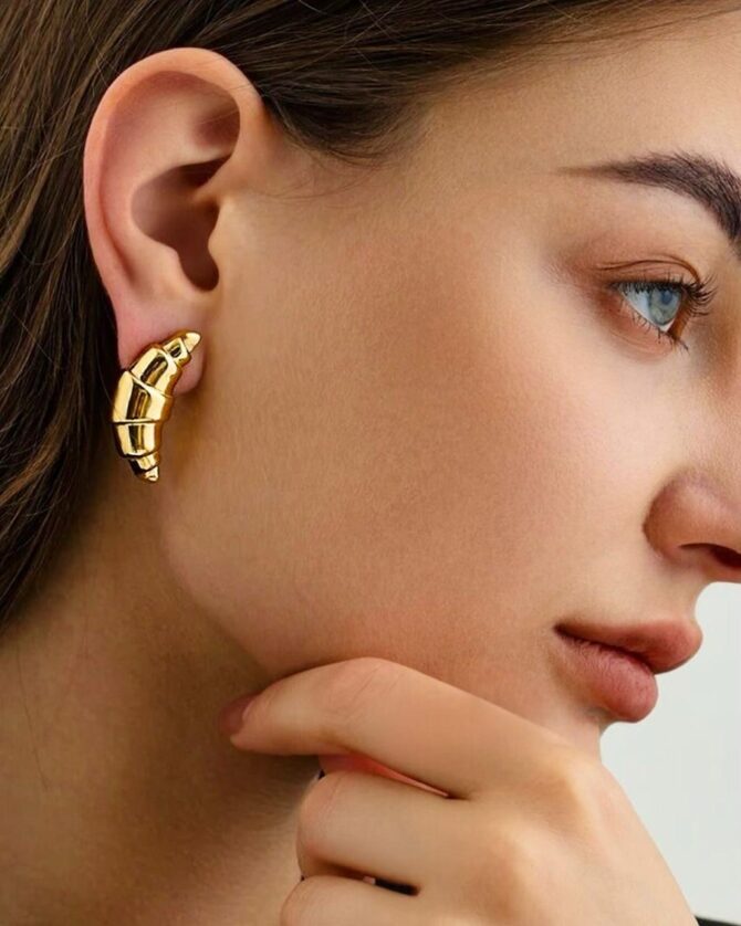 Croissant Earrings - Image 2