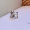 Abstract Petal Ring
