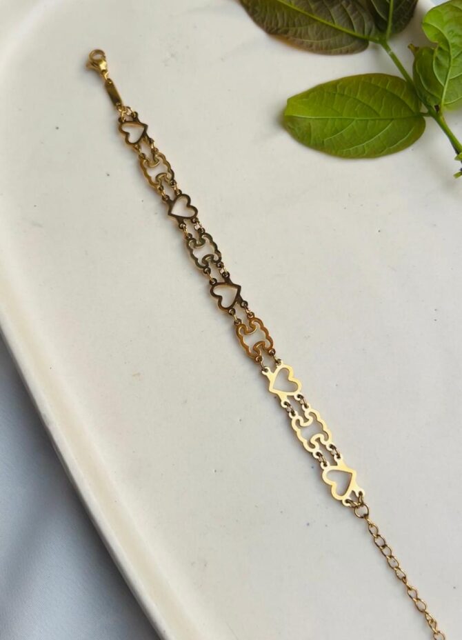 Joining Heart Bracelet