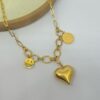 3D Charms Heart Necklace