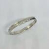 Stone Silver Bangle