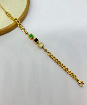 Square stone Bracelet