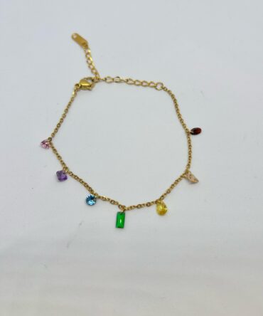 Multi Rhinestone Bracelet