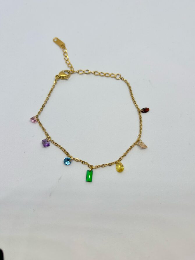 Multi Rhinestone Bracelet