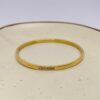 Little Stone Gold Bangles
