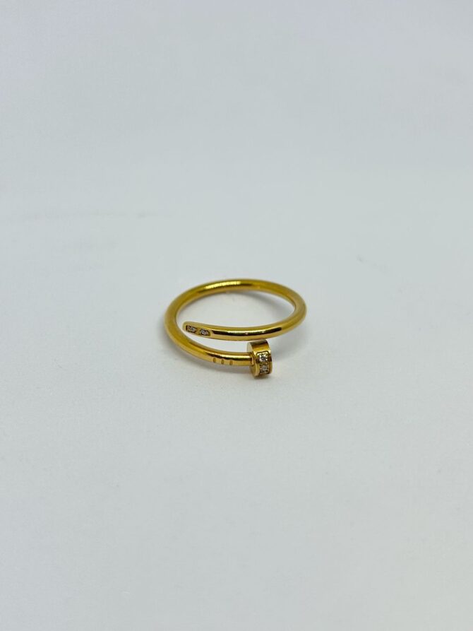 Nail Stone Ring