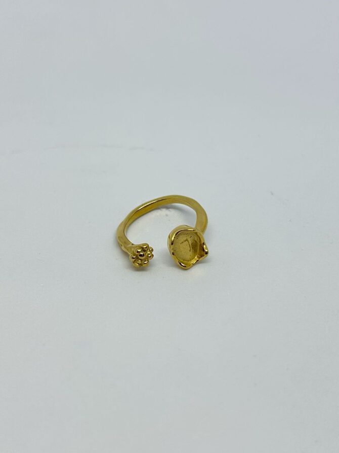 Double Bud Ring