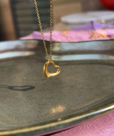 Hollow Heart Necklace