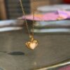 Multi White Pearl Heart Necklace