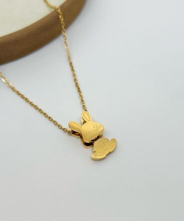 Sitting Bunny Necklace