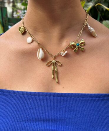 Chunky Charm Necklace