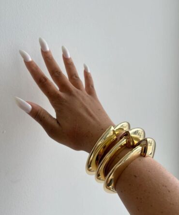 Tri-Round Chunky Bangles