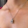 Peanut Silver Necklace