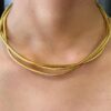 Chunky Spiral Necklace