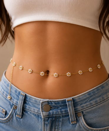Flora Petal Waist Chain