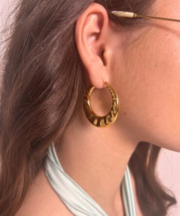Circular hoop Earrings