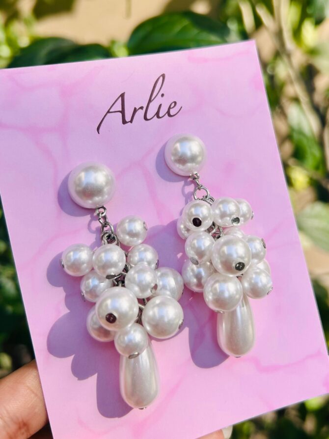 Pearl Bunch Earrings