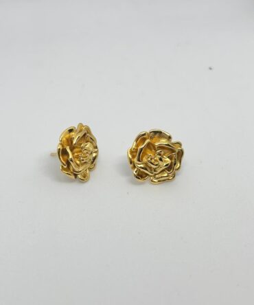Rose earrings