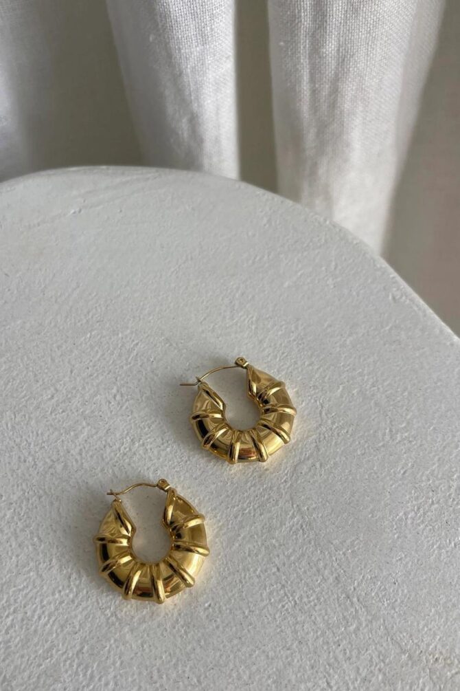 Truck Hoop earrings