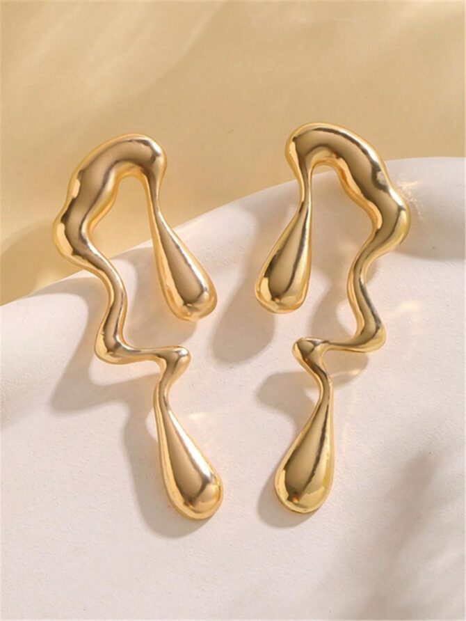Melting Robe earrings - Image 2