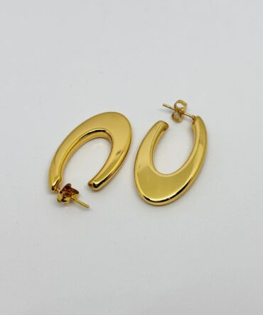 Oval Hoop earrings