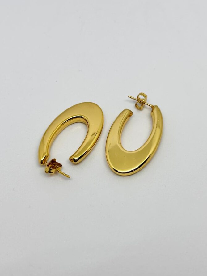 Oval Hoop earrings