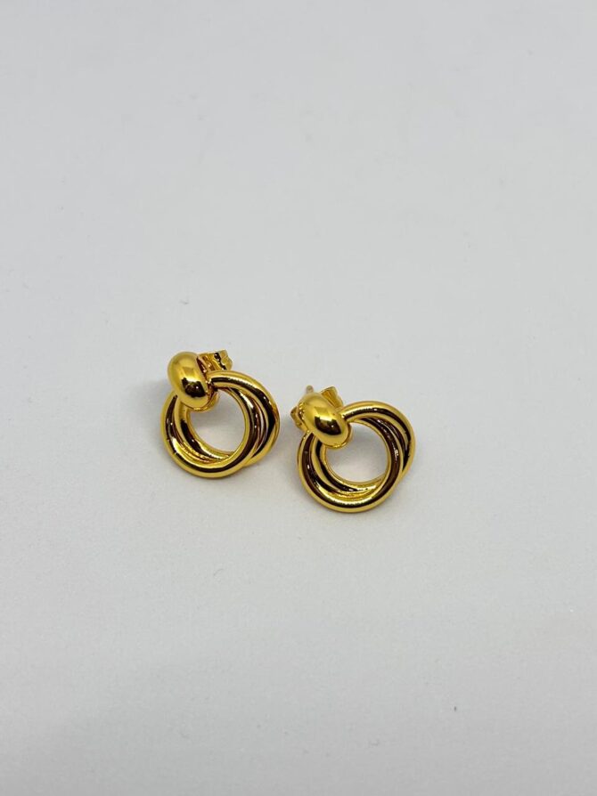 Circular Knot earrings - Image 2