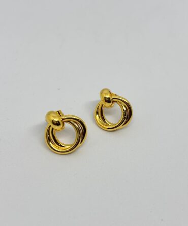 Circular Knot earrings