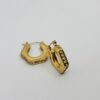 Pentagon Hoop earrings