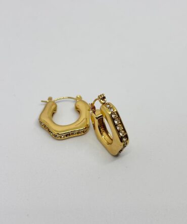 Pentagon Hoop earrings