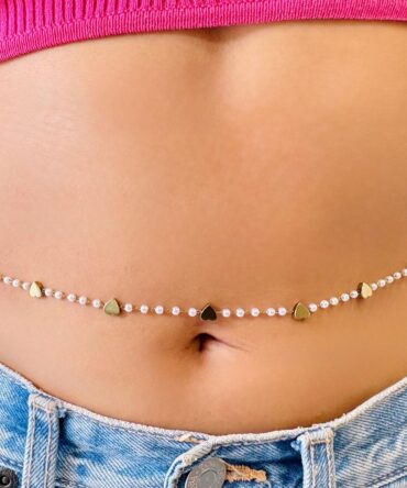 Mini Heart Beads Waist Chain