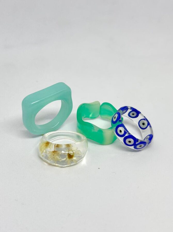 Sea Eye Rings combo (4 Pieces)