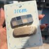 Denims | Embroidery Handmade Hair Clips (Set of 2)