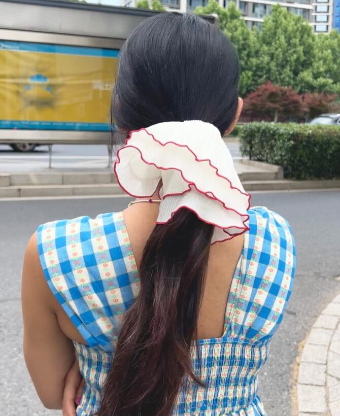 Cupcake Scrunchies (Available in 4 colors)