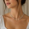 Vintage Pearl Beaded Necklace