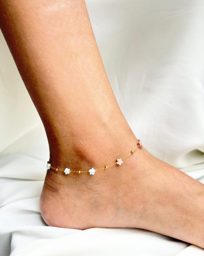 Mini Star Anklet