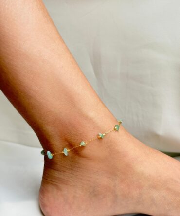 Green Jade Anklet