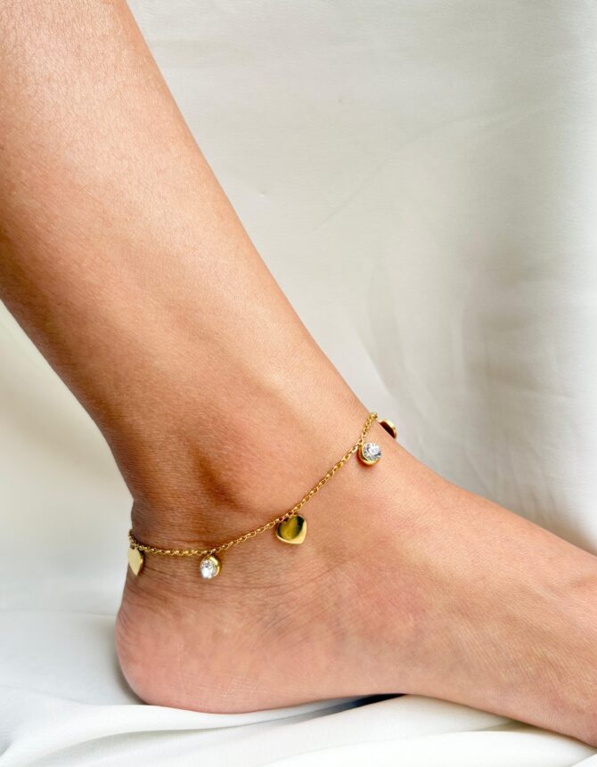 Shining Heart Anklet