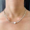 Vintage Pearl Beaded Necklace