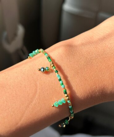 Jade Beaded Bracelet