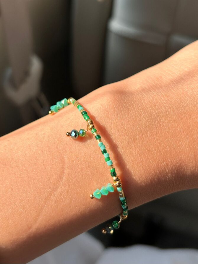 Jade Beaded Bracelet