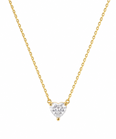 Minimal heart Necklace